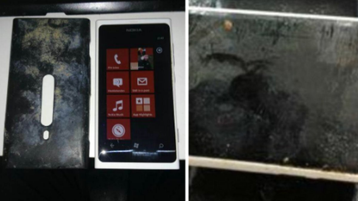 En Nokia Lumia 800 fungerade efter tre månader på botten av en sjö.  